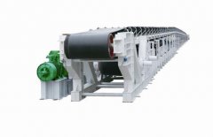 建筑施工用链板输送